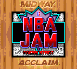 NBA Jam (USA, Europe) Title Screen